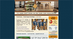 Desktop Screenshot of parkett-kappel.de
